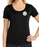 Diamond State Women's Lacrosse Black or Gray Women's Wick Dry S/S