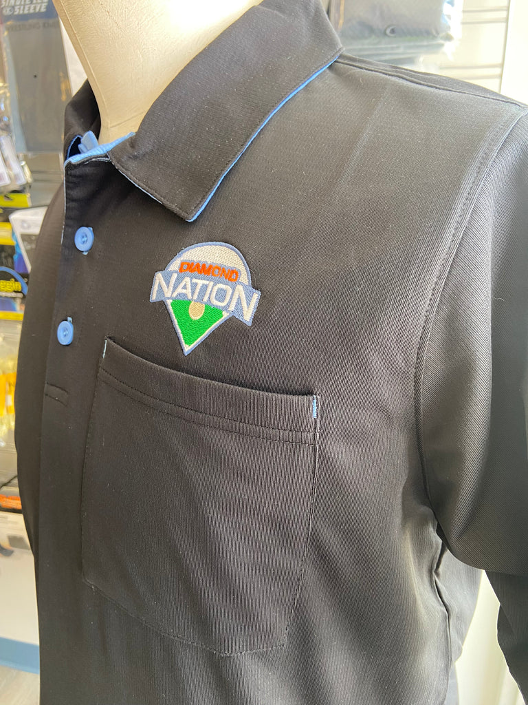 NEW Diamond Nation MLB Short Sleeve Umpire Shirt