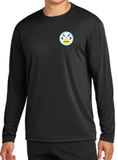 Diamond State Women's Lacrosse Black or Gray Men's Wick Dry L/S