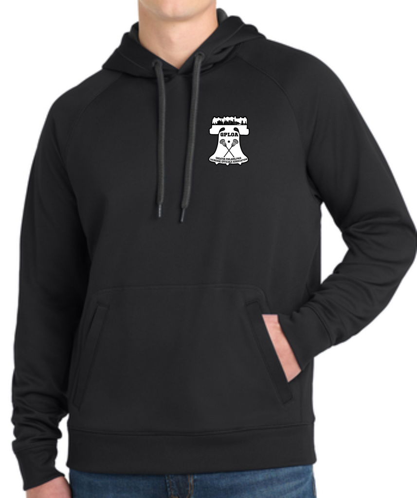 GPLOA Black Fleece Hoodie