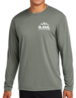 ILOA Dry Wick LS Grey Tee