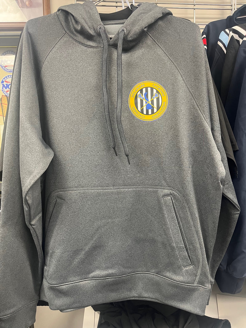 DLOA Grey Fleece Hooded Sweatshirt | All Sports Officials