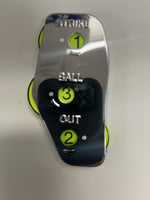 Champion 3 Wheel Optic Yellow Steel Indicator