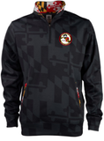 Maryland Flag MWOA  Quarter-Zip Pullover - Blackout Flag Color