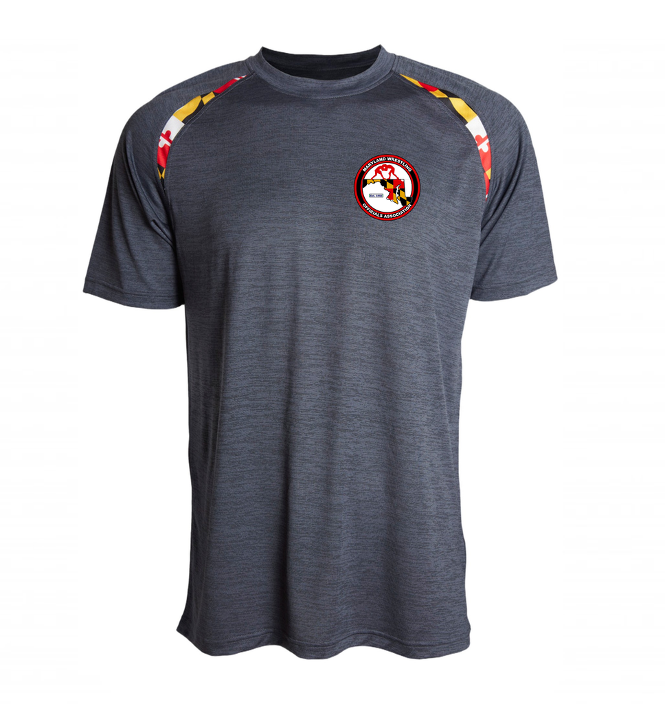 Maryland Crew Neck MWOA Logo Short Sleeve Tee