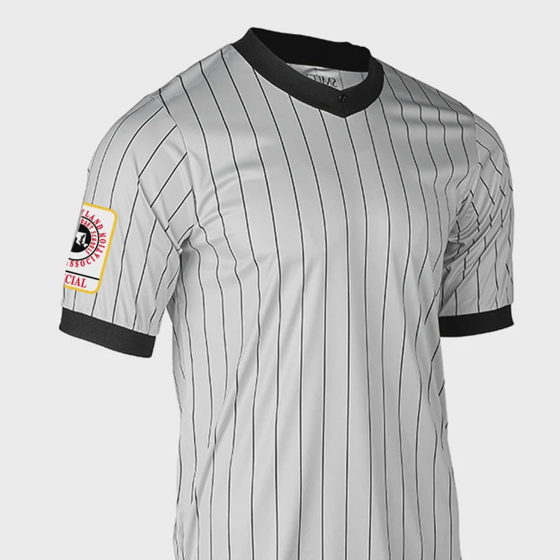 Maryland MPSSAA Logo Dye Sublimated Men's Grey Wrestling Shirts