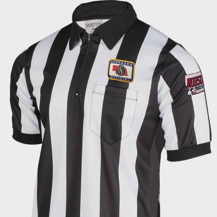 Nebraska NE-NHS Logo Short Sleeve Football Shirt