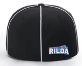 RILOA Black/White Officials Hat by Smittys