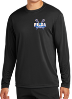 RILOA Black Long Sleeve Wick Dry Shirt