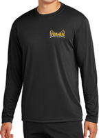 SCLOA Dry Wick LS Black Tee