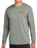 SCLOA Dry Wick LS Grey Tee