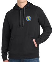 San Diego County Lacrosse Officials Black or Gray Fleece Hoodie