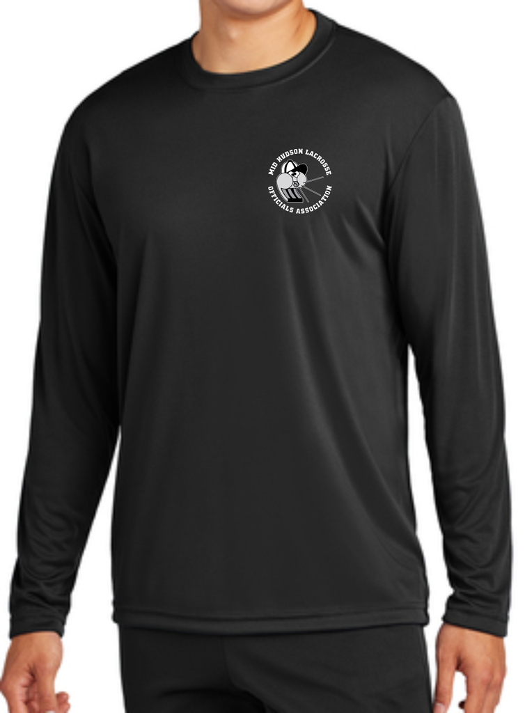 MHLOA Long Sleeve Wick Dry Shirt - Black or Gray