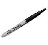 Retractable Fine Point Sharpie Pen  "USE WHAT THE PROS USE"