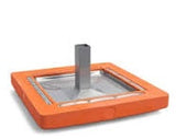 Champro 15" The Hall Double First Base Extension  Orange Baseball Base