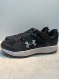 NEW! Under Armour Turf Black White Yard Trainer Shoe