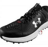 NEW! Under Armour Turf Black White Yard Trainer Shoe