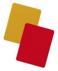Soccer Referee Cards