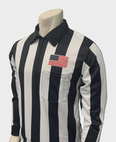 Smitty  - Dye Sub Football/Lacrosse Long Sleeve Shirt w/ Flag Above Pocket