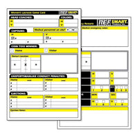 Ref Smart Women's Lacrosse Game Card