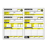 Ref Smart Women's Lacrosse Game Card