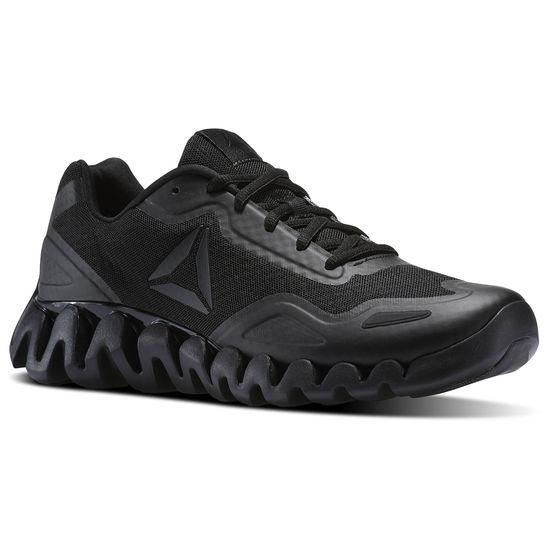 Reebok zig pulse matte leather court shoes Clearance