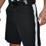 Smitty Official Shorts-Black w/White Stripe
