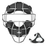 All Star Featherweight Umpire Mask Silver or Black